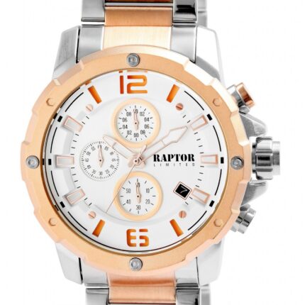 Raptor Limited Herrenchronograph "Soheil" mit Edelstahlarmband