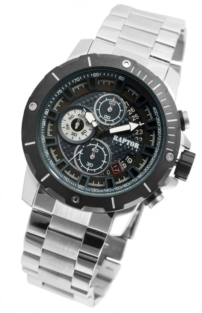 Raptor Limited Chronograph "Kifah", Edelstahlarmband - Image 4