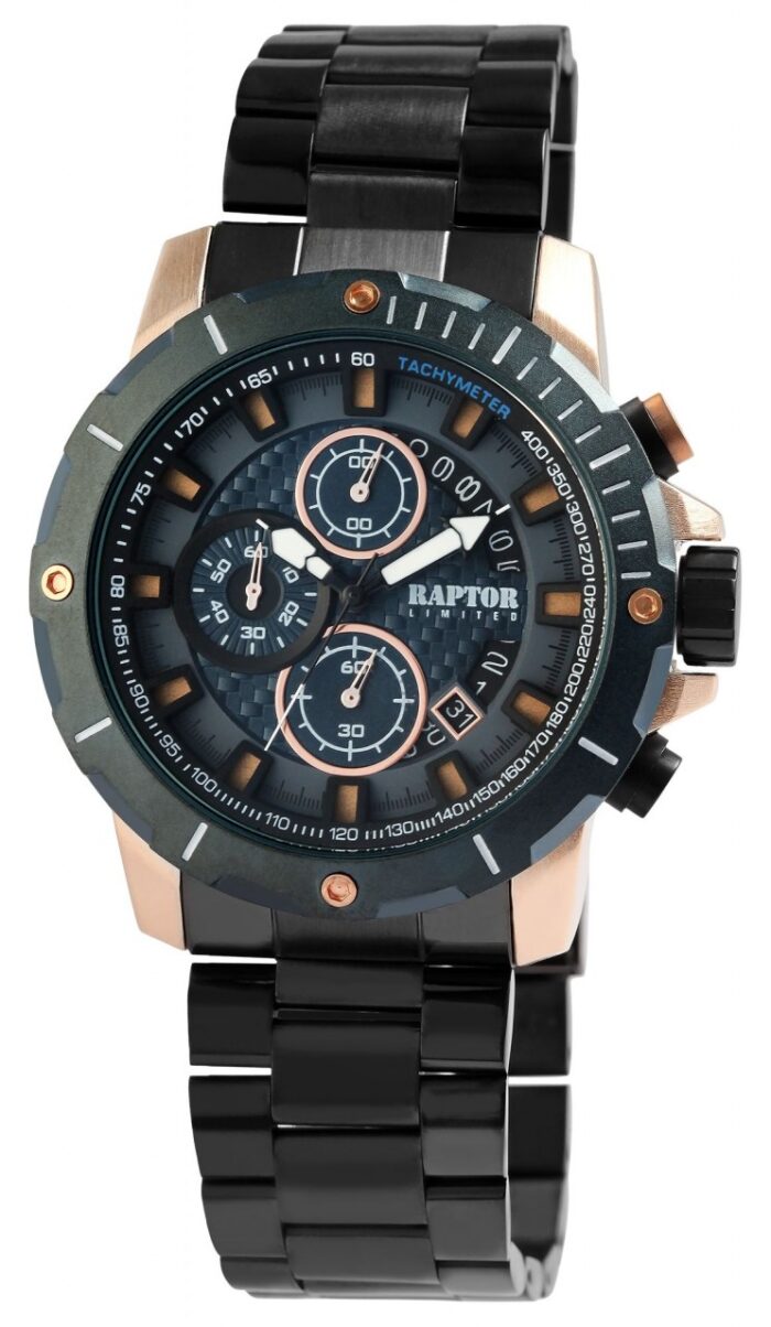 Raptor Limited Chronograph "Kifah", Edelstahlarmband - Image 9