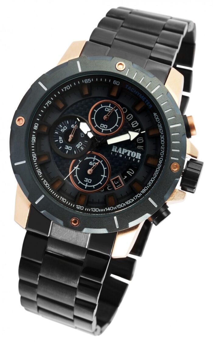 Raptor Limited Chronograph "Kifah", Edelstahlarmband - Image 12
