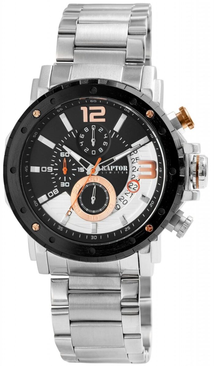 Raptor Limited Herrenchronograph "Alan" mit Edelstahlarmband - Image 1
