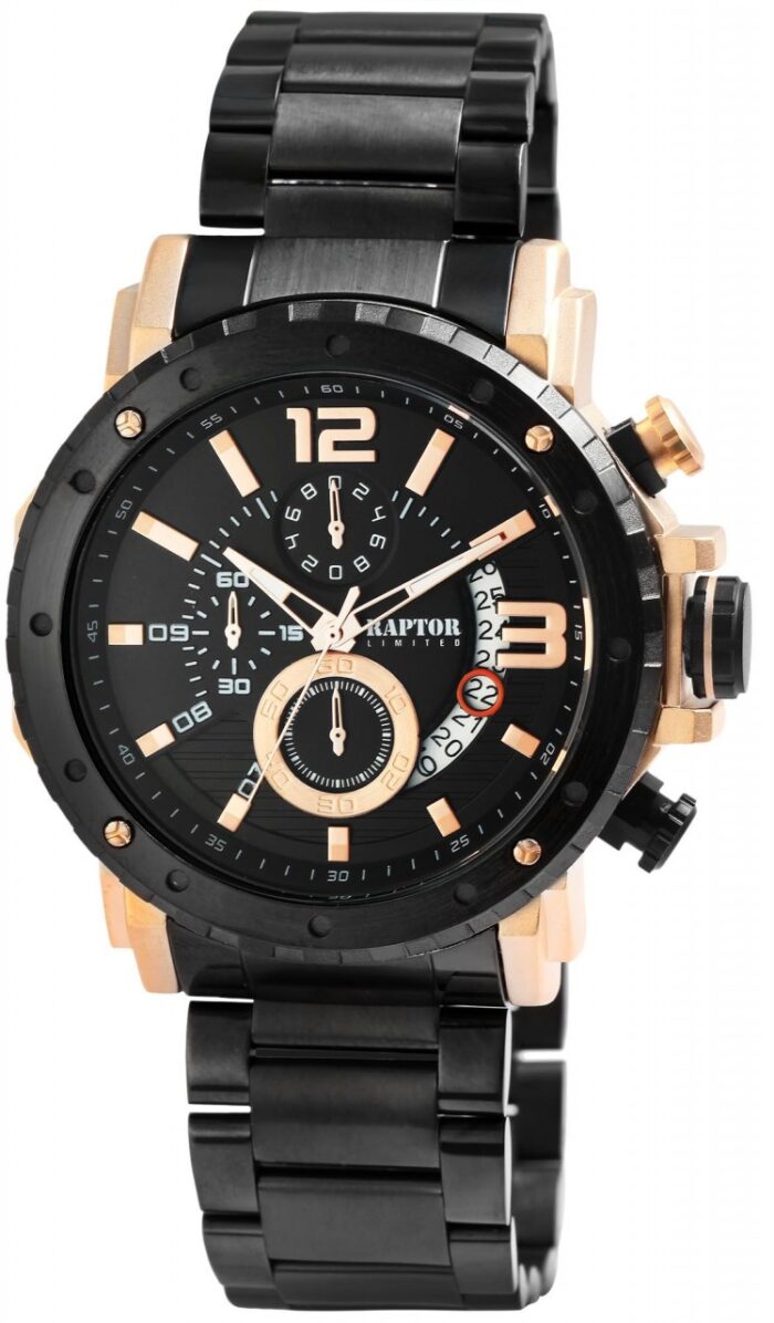 Raptor Limited Herrenchronograph "Alan" mit Edelstahlarmband - Image 5