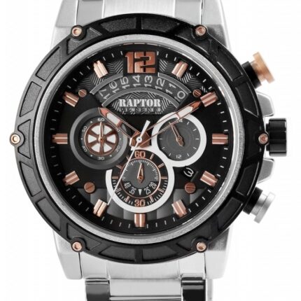 Raptor Limited Chronograph "Rakan" mit Edelstahlband