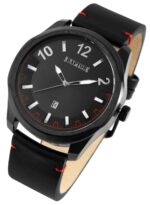 Raptor Herrenuhr "Charley" mit Echtlederarmband, Datumsanzeige - Image 4
