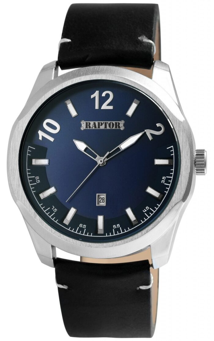 Raptor Herrenuhr "Charley" mit Echtlederarmband, Datumsanzeige - Image 13