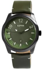 Raptor Herrenuhr "Charley" mit Echtlederarmband, Datumsanzeige - Image 17