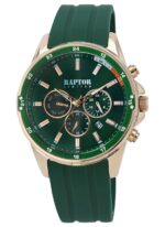 Raptor Limited Herren Multifunktionsuhr mit Silikonarmband - Image 9