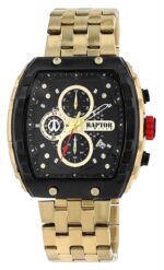 Raptor Limited Herrenuhr "Louis" mit Edelstahlarmband, Chronograph