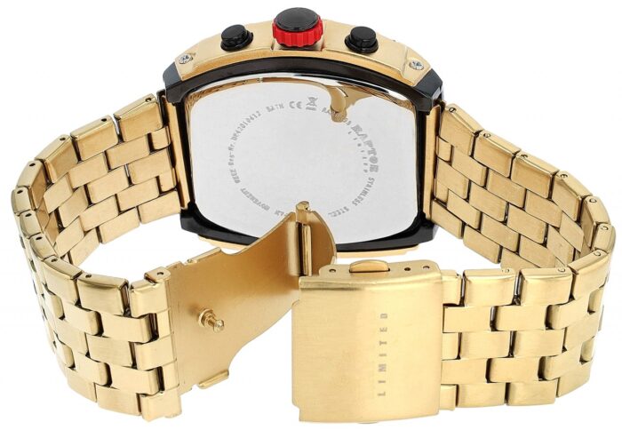 Raptor Limited Herrenuhr "Louis" mit Edelstahlarmband, Chronograph - Image 3