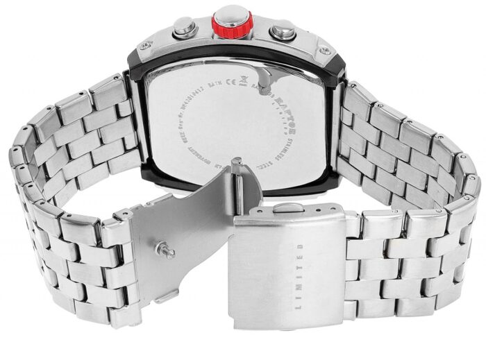 Raptor Limited Herrenuhr "Louis" mit Edelstahlarmband, Chronograph - Image 10