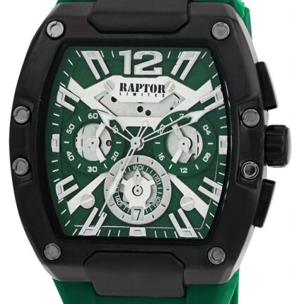 Raptor Limited Herrenuhr "Aldriel", Silikonarmband, 5 ATM