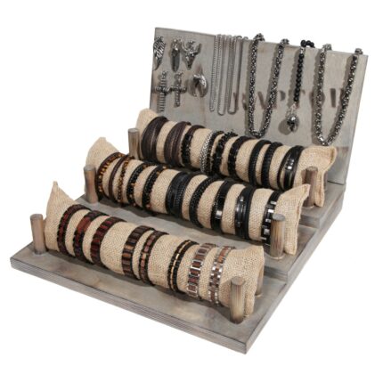 Raptor Schmuckdisplay aus Holz, B: 37,7cm, H:25,5cm, T. 37,7cm