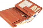 Herren Geldbörse aus Echtleder. Format 10 x 12 cm. - Image 4