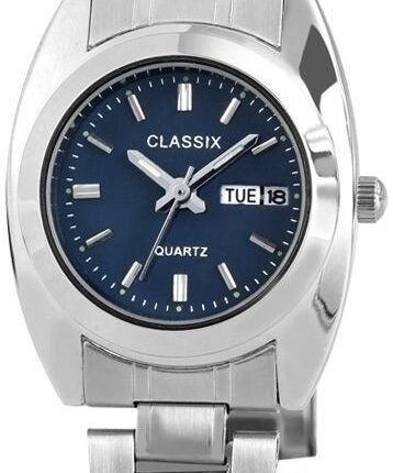 Classix Damenuhr mit Metallarmband