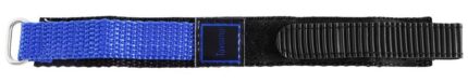Klett-Uhrenarmband, schwarz/blau, 14 mm, 12er VE