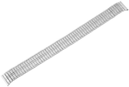 Metall-Zugarmbänder, silberfarben, VE 12, 14 mm