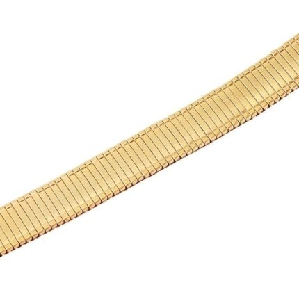 Metall-Zugarmbänder, goldfarben, VE 12, 18 mm
