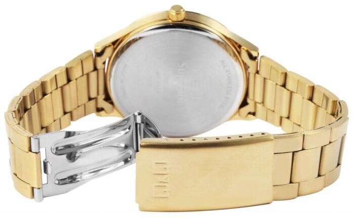 Q&Q Superior Herrenarmbanduhr, Edelstahl, Saphirglas, 5 bar - Image 3