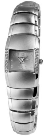 Akzent Damenuhr mit Metallarmband
