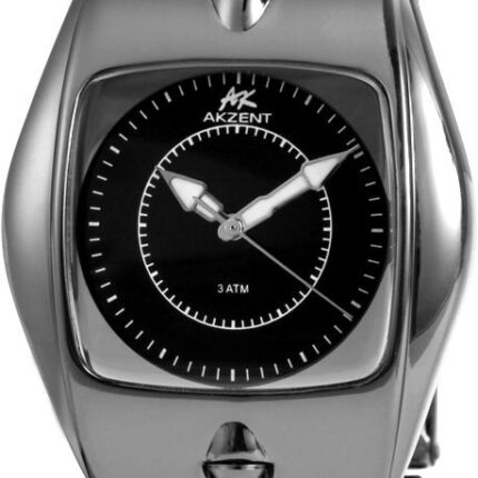 Akzent Herrenuhr mit Metallarmband