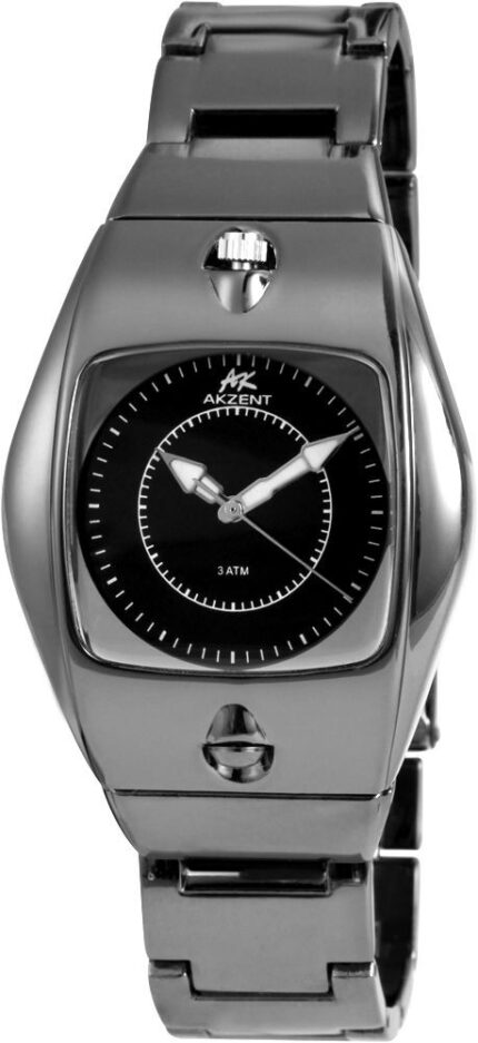 Akzent Herrenuhr mit Metallarmband