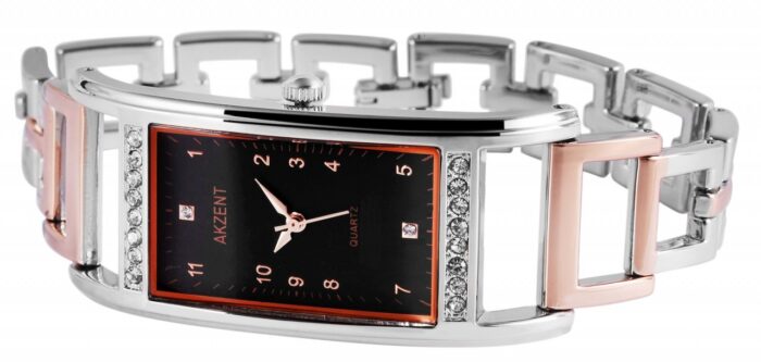 Akzent Damenuhr mit Metallarmband - Image 2