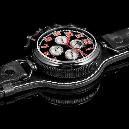 Stolzenberg Herrenuhr mit Echtlederarmband