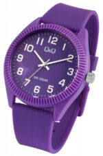 Q&Q Unisexuhr mit Silikonarmband, 10 Bar, weiß - Image 12