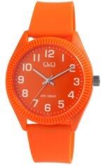 Q&Q Unisexuhr mit Silikonarmband, 10 Bar, weiß - Image 13