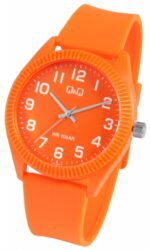 Q&Q Unisexuhr mit Silikonarmband, 10 Bar, weiß - Image 16