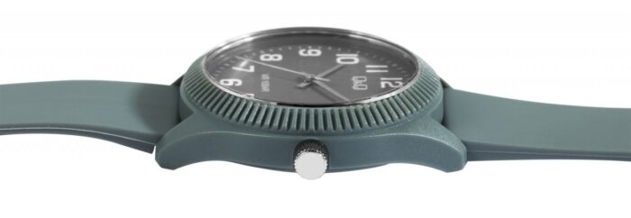 Q&Q Unisexuhr mit Silikonarmband, 10 Bar, weiß - Image 6