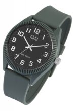 Q&Q Unisexuhr mit Silikonarmband, 10 Bar, weiß - Image 8