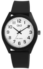 Q&Q Unisexuhr mit Silikonarmband, 10 Bar, weiß - Image 17
