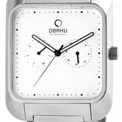 Obaku Herrenuhr mit Edelstahlband, UVP 229,- €
