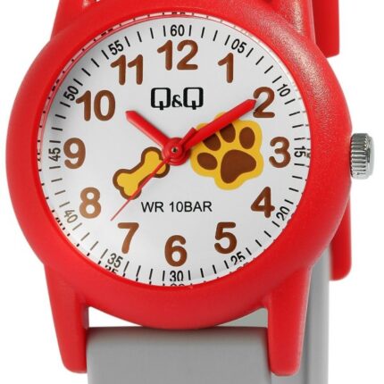 Q&Q "Paws" Silicon Band Watch 10ATM (Kids') V22A-005VY