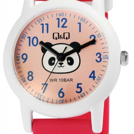 Q&Q "Panda" Resin Band Watch 10ATM (Kids') V23A-006VY