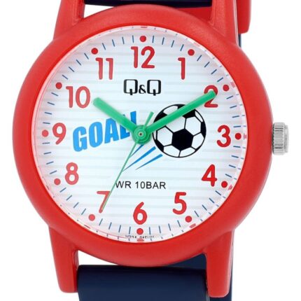 Q&Q "Football" Resin Band Watch 10ATM (Kids') V23A-015VY