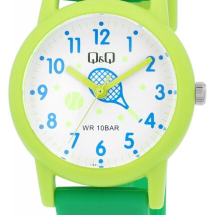 Q&Q "Tennis" Resin Band Watch 10ATM (Kids') V23A-016VY