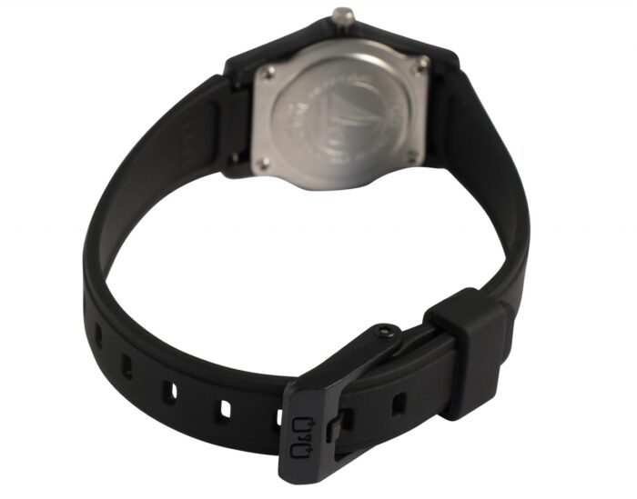 Q&Q Damenuhr mit Silikonarmband, 10 ATM, indisch-arabische Ziffern - Image 3