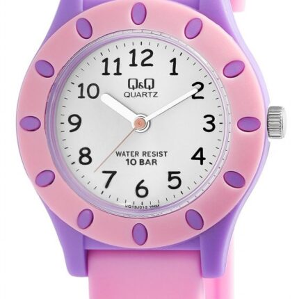 Q&Q Kinderuhr mit Silikonarmband, 10 Bar wasserdicht
