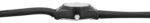 Q&Q Damenuhr mit Silikonarmband, 10 BAR, schwarz - Image 2