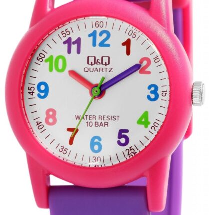 Q&Q Kinderuhr mit Silikonarmband, 10 Bar wasserdicht