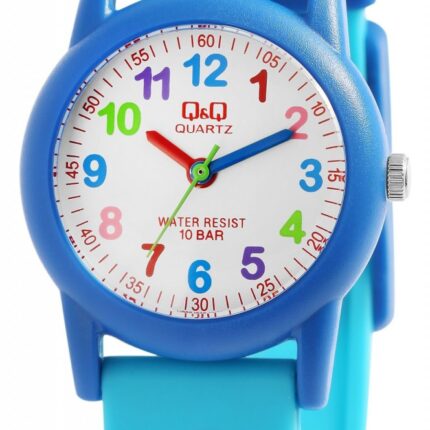 Q&Q Kinderuhr mit Silikonarmband, 10 Bar wasserdicht
