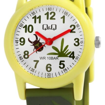 Q&Q Kinderuhr mit Silikonarmband, 10 Bar wasserdicht