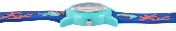 Q&Q Kinderuhr mit Silikonarmband, Unterwasserwelt, 10 Bar wasserdicht - Image 2