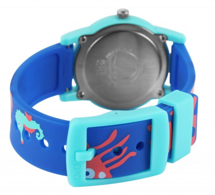 Q&Q Kinderuhr mit Silikonarmband, Unterwasserwelt, 10 Bar wasserdicht - Image 3