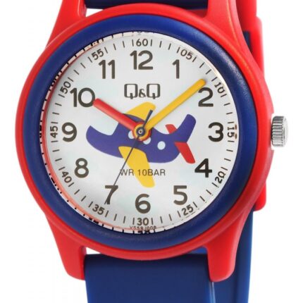 Q&Q Kinderuhr mit Silikonarmband, 10 Bar wasserdicht