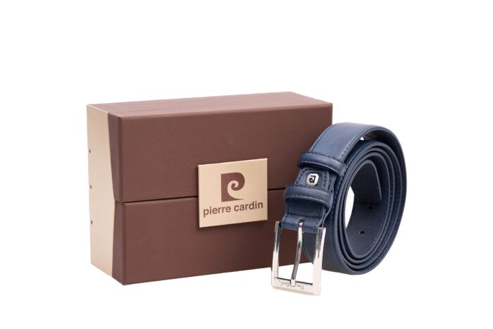 PIERRE CARDIN MEN'S LEATHER BELT - GG35 2510 - Image 2