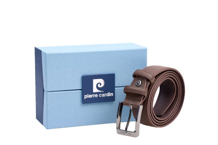 PIERRE CARDIN MEN'S LEATHER BELT - GG34 2509 - Image 1
