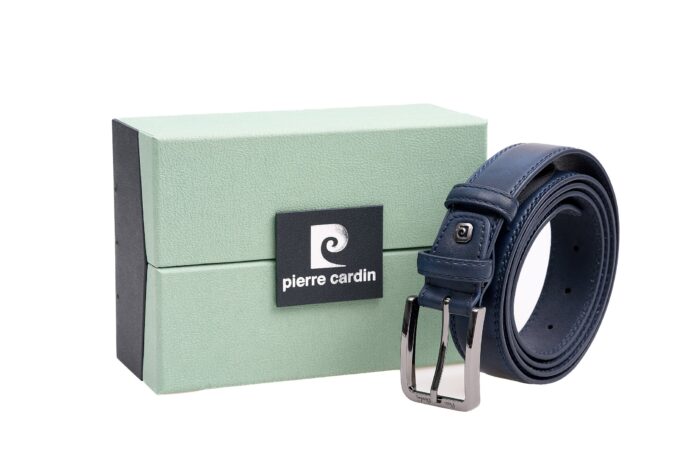 PIERRE CARDIN MEN'S LEATHER BELT - GG33 2508 - Image 1